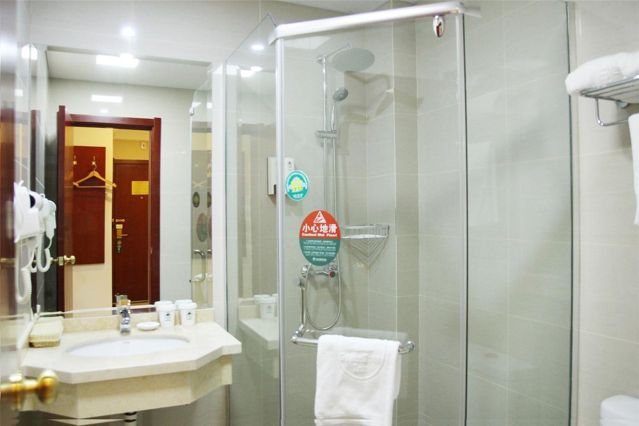Greentree Inn Zhejiang Taizhou Tiantai Bus Station Express Hotel Exterior foto